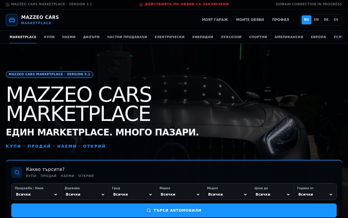 MAZZEO CARS MARKETPLACE